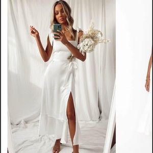 Show Me Your MuMu Garden Midi Dress